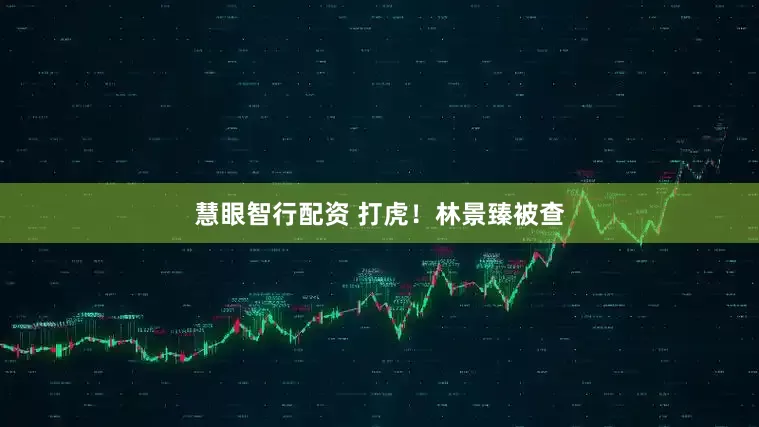 慧眼智行配资 打虎！林景臻被查
